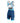 TRW0190 Trisuit Sin Mangas Espalda Abierta Oxygen Mujer (BLUE CUBISM)